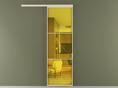 Перегородка Formato вдоль стены 1 створка