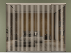 Перегородка Формато внутри проёма 4 створки