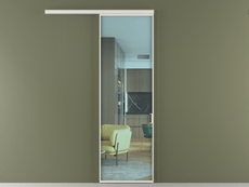 Перегородка Формато вдоль стены 1 створка