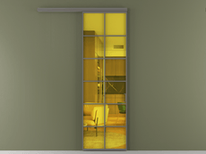 Перегородка Формато вдоль стены 1 створка