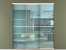 Перегородка Formato внутри проёма телескопик синхро 2