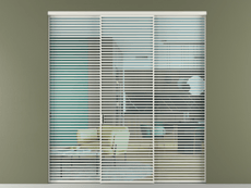 Перегородка Формато внутри проёма 3 створки