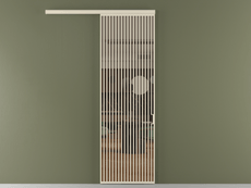 Перегородка Формато вдоль стены 1 створка