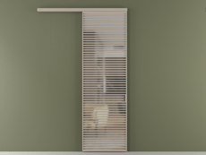 Перегородка Formato вдоль стены 1 створка