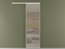 Перегородка Formato вдоль стены 1 створка