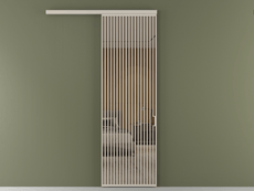 Перегородка Формато вдоль стены 1 створка