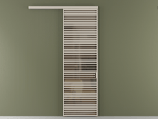 Перегородка Formato вдоль стены 1 створка