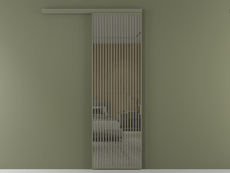 Перегородка Формато вдоль стены 1 створка