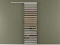 Перегородка Formato вдоль стены 1 створка