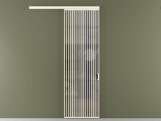 Перегородка Формато вдоль стены 1 створка