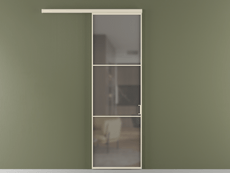 Перегородка Формато вдоль стены 1 створка