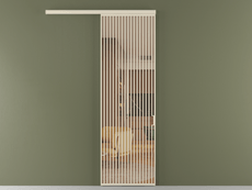 Перегородка Formato вдоль стены одностворчатая