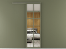 Перегородка Formato вдоль стены 1 створка