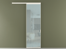 Перегородка Formato вдоль стены 1 створка