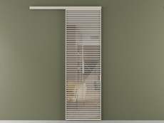 Перегородка Formato вдоль стены 1 створка