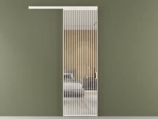 Перегородка Формато вдоль стены 1 створка