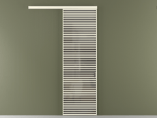 Перегородка Формато вдоль стены 1 створка