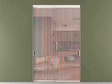 Перегородка Формато внутри проёма 2 створки