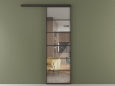 Перегородка Formato вдоль стены 1 створка