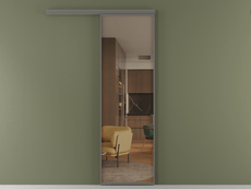 Перегородка Формато вдоль стены 1 створка