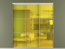 Перегородка Formato внутри проёма телескопик синхро 2