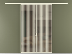 Перегородка Formato вдоль стены 2 створки