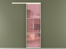 Перегородка Формато вдоль стены 1 створка