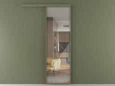 Перегородка Formato вдоль стены 1 створка