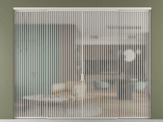 Перегородка Formato внутри проёма 4 створки