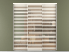 Перегородка Формато внутри проёма 3 створки