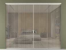 Перегородка Formato внутри проёма 4 створки