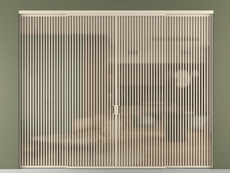 Перегородка Formato внутри проёма четырёхстворчатая