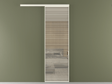 Перегородка Formato вдоль стены 1 створка