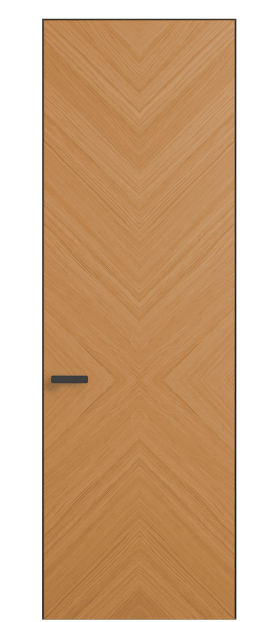 Дверь межкомнатная АКП 0205 ДМНМР Дуб миндальный матовый. Цвет Дуб миндальный матовый рифт. Материал Радиальный шпон Naturwood. Коллекция Rift. Картинка.
