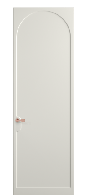 Дверь межкомнатная 7503 МЖМ. Цвет Матовый жемчужный. Материал Гладкая эмаль. Коллекция Softform. Картинка.