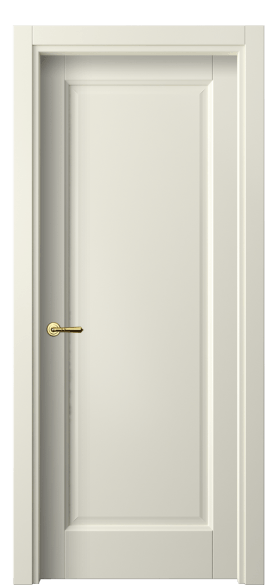 Дверь межкомнатная 1401 ММБ. Цвет Матовый молочно-белый. Материал Гладкая эмаль. Коллекция Galant. Картинка.