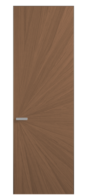 Дверь межкомнатная 0206 ДСРМР Дуб серый матовый. Цвет Дуб серый матовый рифт. Материал Радиальный шпон Naturwood. Коллекция Rift. Картинка.