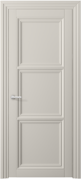 Дверь межкомнатная 2503 ПЭСС. Цвет ПЭТ светло-серый. Материал ПЭТ. Коллекция Centro. Картинка.