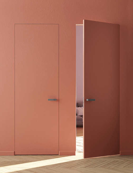 Дверь межкомнатная 0010. Цвет Грунт под покраску. Материал Грунт под покраску. Коллекция Secreto. Картинка.