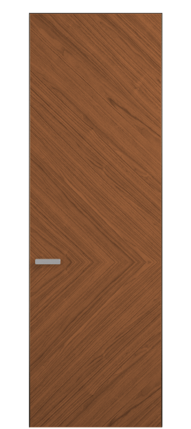 Дверь межкомнатная АКП 0202 ОМДМР Орех медный матовый. Цвет Орех медный матовый рифт. Материал Радиальный шпон Naturwood. Коллекция Rift. Картинка.