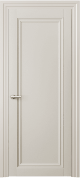 Дверь межкомнатная 2501 МОС. Цвет Матовый облачно-серый. Материал Гладкая эмаль. Коллекция Centro. Картинка.