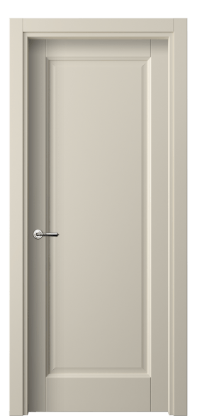 Дверь межкомнатная 1401 ПЭСБ. Цвет ПЭТ светло-бежевый. Материал ПЭТ. Коллекция Galant. Картинка.