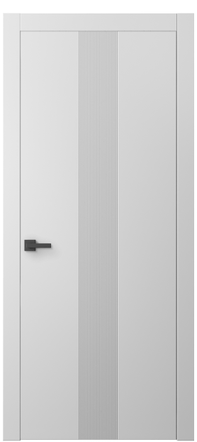 Дверь межкомнатная 8042 МБЛ. Цвет Матовый белоснежный. Материал Гладкая эмаль. Коллекция Linea. Картинка.