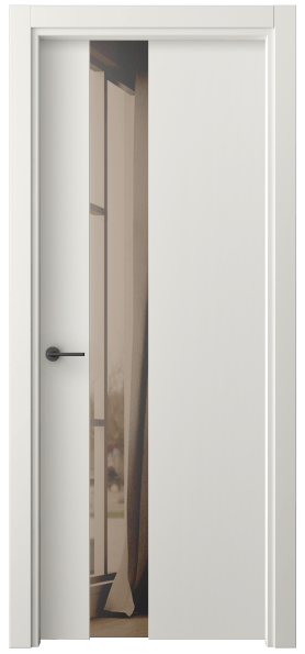 Межкомнатная дверь 4224 СТБЛ ДВ ЗЕР БР. Цвет Софт-тач белоснежный. Материал Полипропилен. Коллекция Freedom. Фото. Дверь межкомнатная 4224 СТБЛ ДВ ЗЕР БР. Цвет Софт-тач белоснежный. Материал Полипропилен. Коллекция Freedom. Картинка.