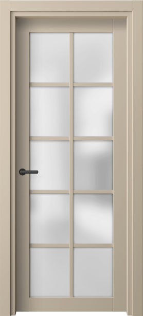 Дверь межкомнатная 2106 ПЭСБ САТ. Цвет ПЭТ светло-бежевый. Материал ПЭТ. Коллекция Neo. Картинка.