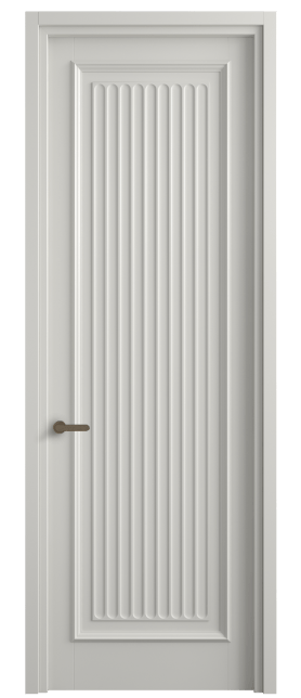 Дверь межкомнатная 6701 МСР. Цвет Матовый серый. Материал Гладкая эмаль. Коллекция Шарм. Картинка.