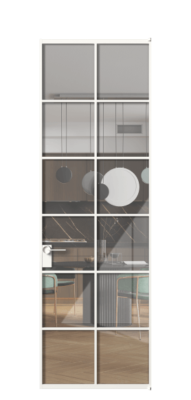 Межкомнатная дверь АЛПЛ040.05 БЕЛ Алюминий Белый Stopsol Clear прозрачное. Цвет Алюминий Белый. Материал Алюминий. Коллекция Formato. Фото. Дверь межкомнатная АЛПЛ040.05 БЕЛ Алюминий Белый Stopsol Clear прозрачное. Цвет Алюминий Белый. Материал Алюминий. Коллекция Formato. Картинка.