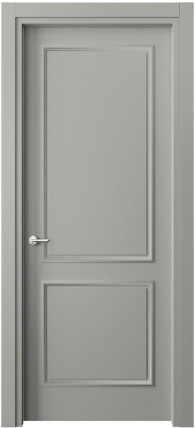 Межкомнатная дверь 8121 МНСР. Цвет Матовый нейтральный серый. Материал Гладкая эмаль. Коллекция Paris. Фото. Дверь межкомнатная 8121 МНСР. Цвет Матовый нейтральный серый. Материал Гладкая эмаль. Коллекция Paris. Картинка.
