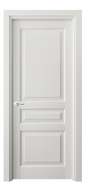 Дверь межкомнатная 0711 МСР. Цвет Матовый серый. Материал Гладкая эмаль. Коллекция Лигнум. Картинка.