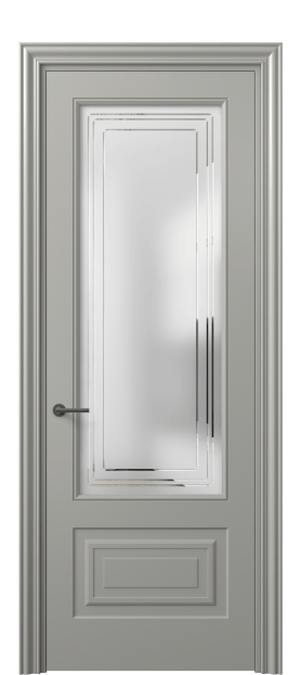 Межкомнатная дверь 8442 МНСР Сатин с гравировкой Mascot. Цвет Матовый нейтральный серый. Материал Гладкая эмаль. Коллекция Mascot. Фото. Дверь межкомнатная 8442 МНСР Сатин с гравировкой Mascot. Цвет Матовый нейтральный серый. Материал Гладкая эмаль. Коллекция Mascot. Картинка.